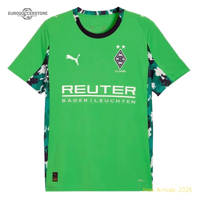 2025-2026 Borussia MGB Away Shirt-Vantage Point Soccer