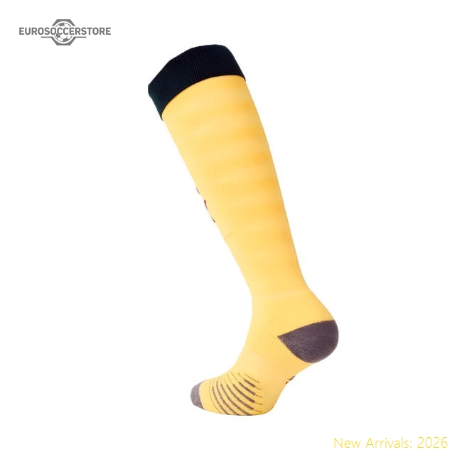 2025-2026 AC Milan Third Socks (Yellow)-Vantage Point Soccer