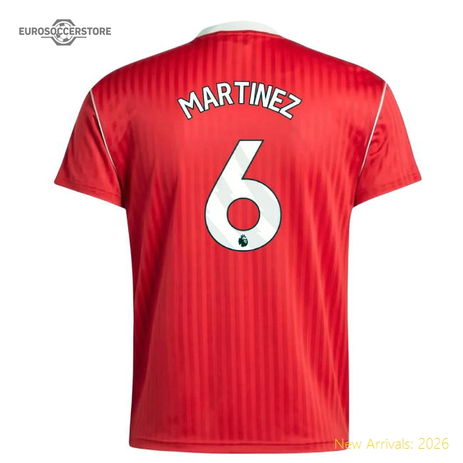 Manchester United Terrace Icons Shirt (Red) (Martinez 6)-Vantage Point Soccer