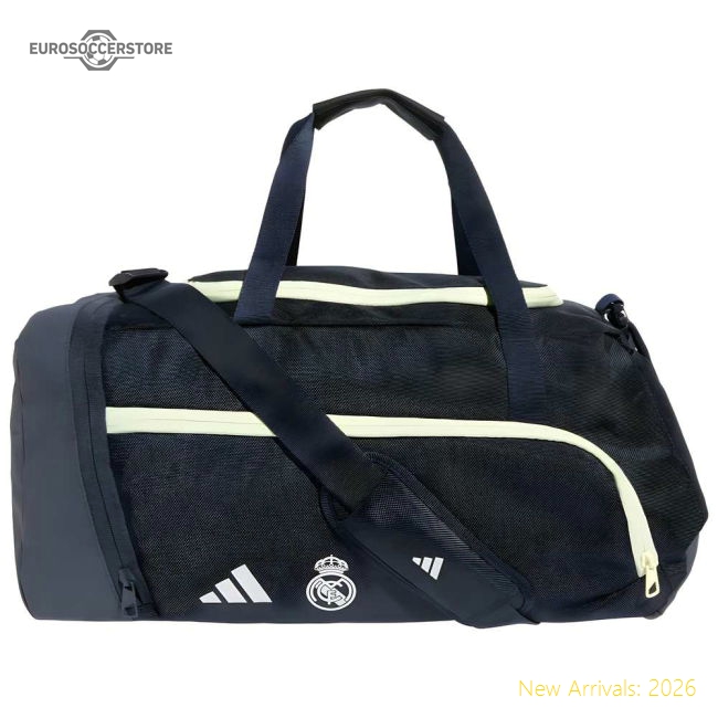 2025-2026 Real Madrid Duffle Bag (Legend Ink)-Vantage Point Soccer