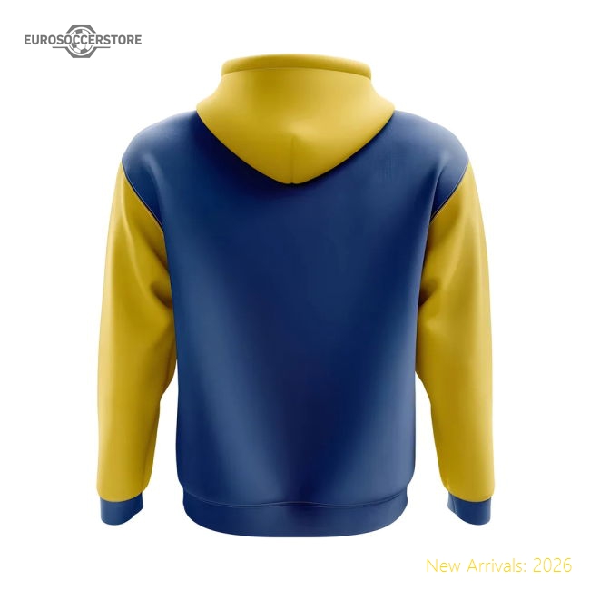 Sweden Concept Country Football Hoody (Blue)-Vantage Point Soccer