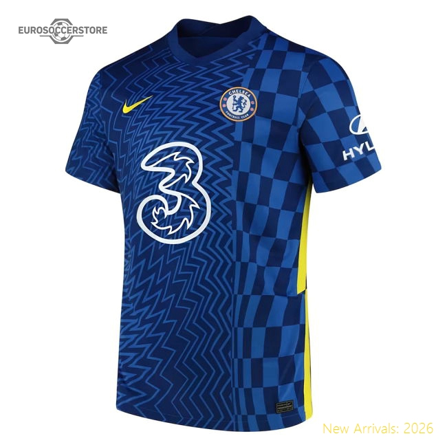 2021-2022 Chelsea Home Shirt (Kids)-Vantage Point Soccer