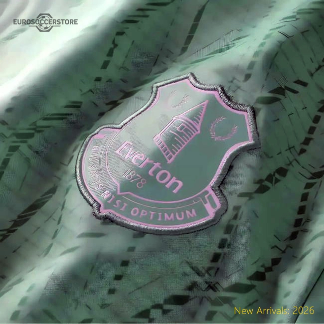 2025-2026 Everton Home Goalkeeper Shirt (Green) - Kids-Vantage Point Soccer