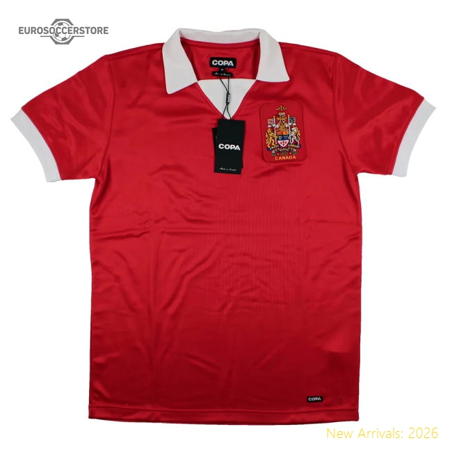 Canada 1977 Retro Football Shirt-Vantage Point Soccer