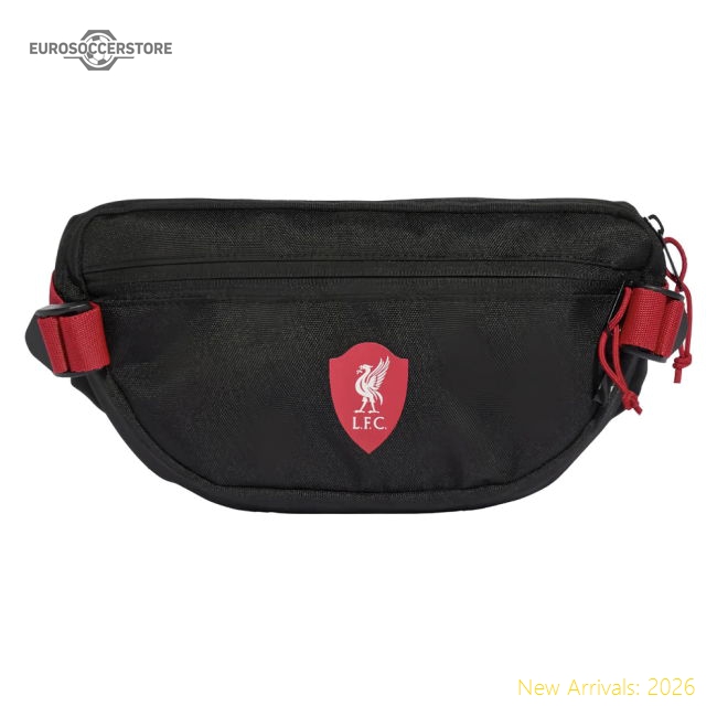 2025-2026 Liverpool Waist Bag (Black)-Vantage Point Soccer
