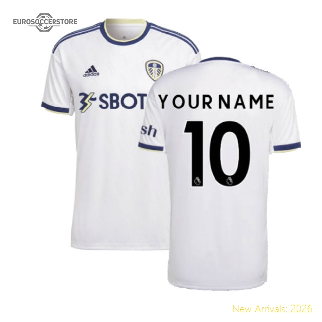 2022-2023 Leeds United Home Shirt (Your Name)-Vantage Point Soccer