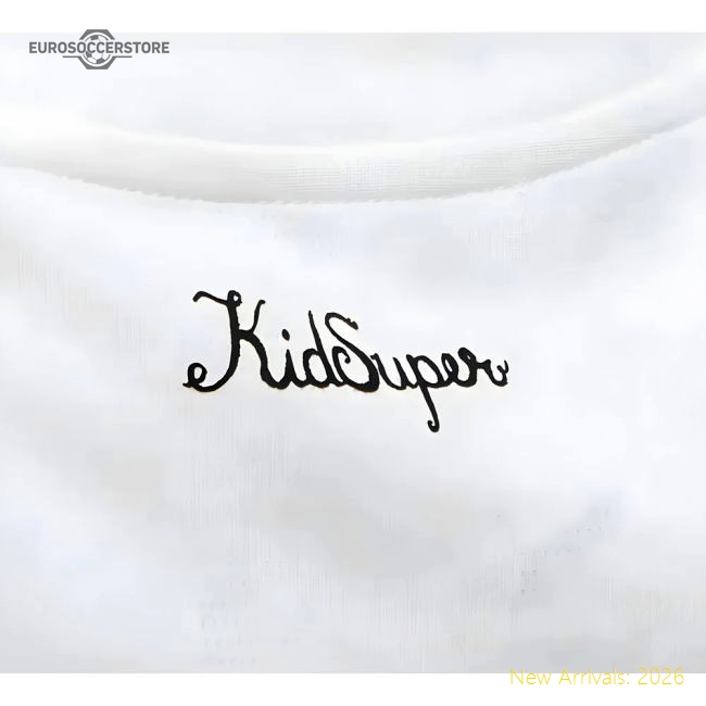 2025-2026 KIDSUPER x Manchester City CWC Shirt (White) - Womens (Doku 11)-Vantage Point Soccer