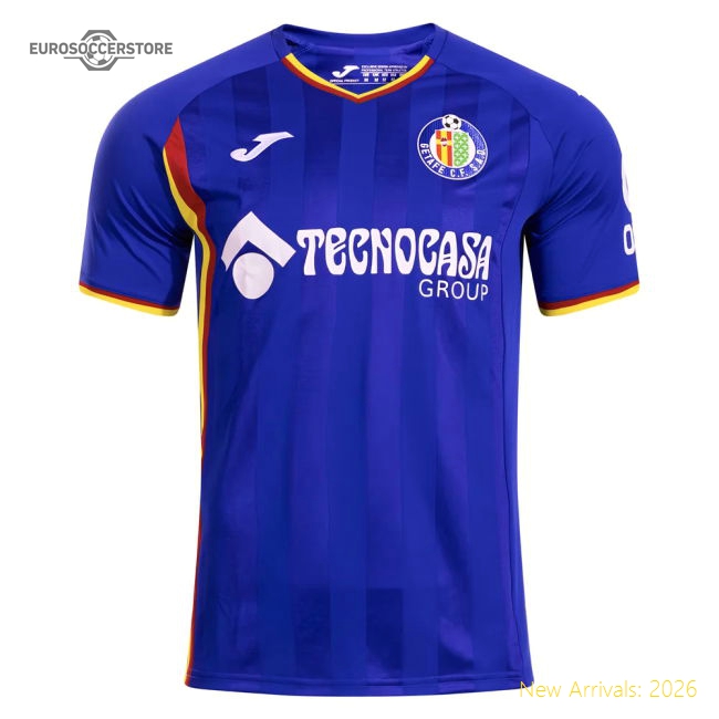 2025-2026 Getafe Home Shirt (Your Name)-Vantage Point Soccer