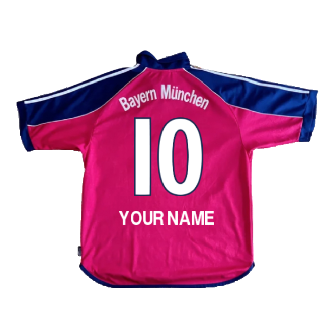 Bayern Munich 1999-01 Home Shirt ((Excellent) S) (Your Name)-Vantage Point Soccer