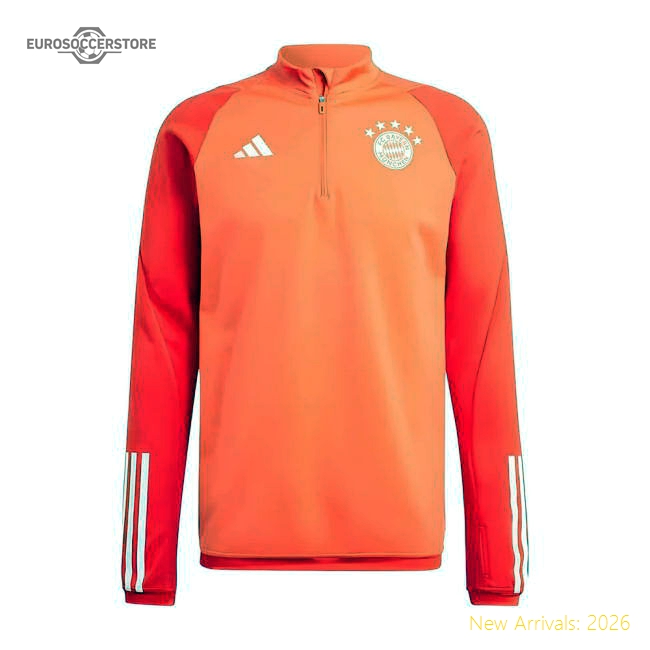 2023-2024 Bayern Munich Training Top (Red)-Vantage Point Soccer