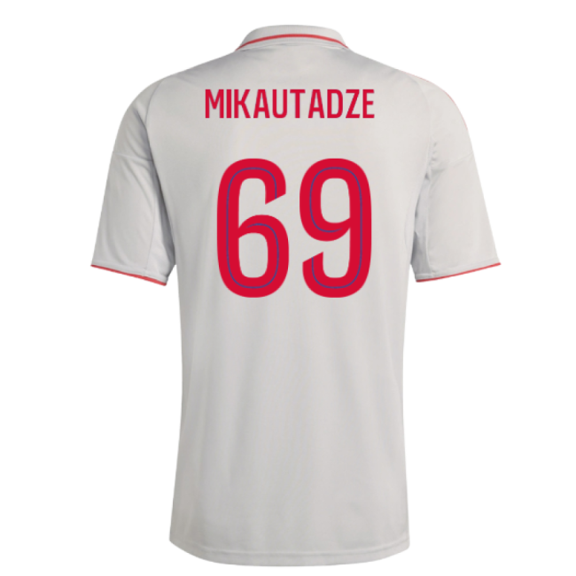 2025-2026 Olympique Lyon Third Shirt (Mikautadze 69)-Vantage Point Soccer