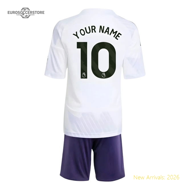 2025-2026 Man Utd Away Mini Kit (Your Name)-Vantage Point Soccer