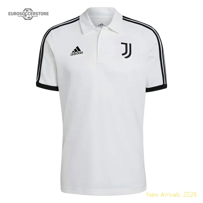 2021-2022 Juventus 3S Polo Shirt (White)-Vantage Point Soccer