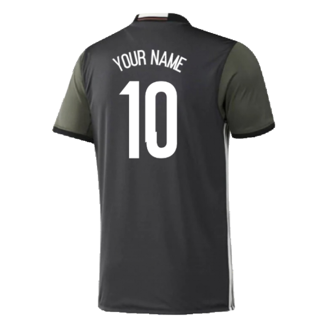 Germany 2015-16 Away Shirt ((Excellent) M) (Your Name)-Vantage Point Soccer