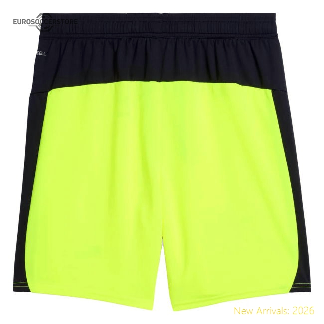 2025-2026 Borussia Dortmund Away Shorts (Yellow)-Vantage Point Soccer