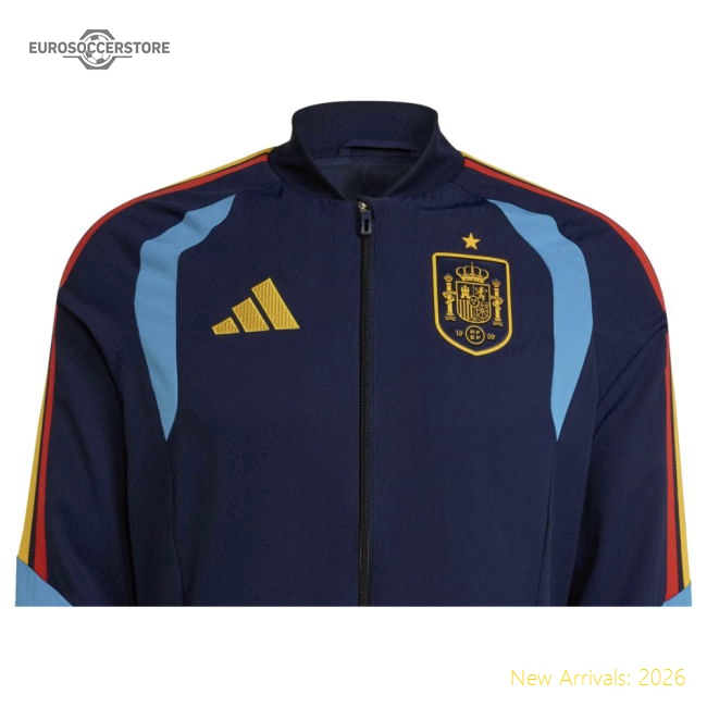 2026-2027 Spain Presentation Jacket (Night Indigo)-Vantage Point Soccer