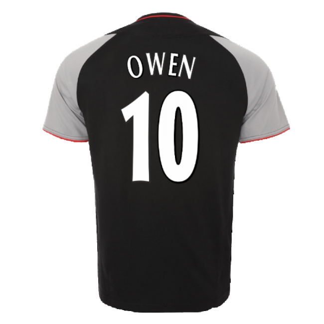 2002-2003 Liverpool Away Retro Shirt (Owen 10)-Vantage Point Soccer