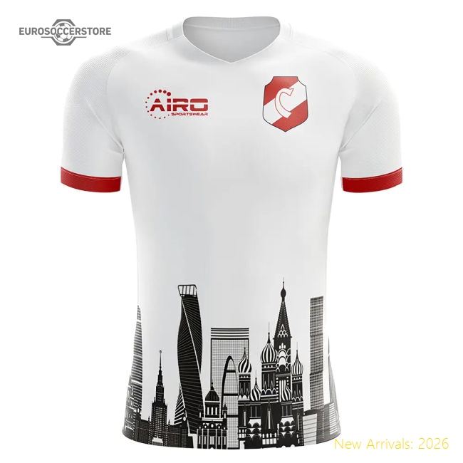 2025-2026 Spartak Moscow Home Concept Football Shirt - Womens-Vantage Point Soccer