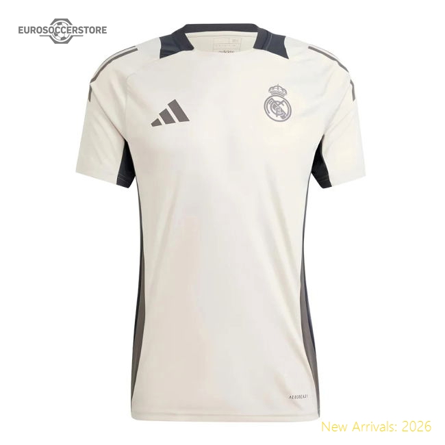 2024-2025 Real Madrid EU Training Jersey (Putty Mauve) (Kroos 8)-Vantage Point Soccer