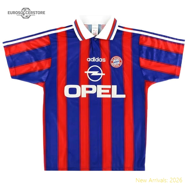 Bayern Munich 1995-97 Home Shirt (Boys 26/28 7-8y) (Excellent)-Vantage Point Soccer