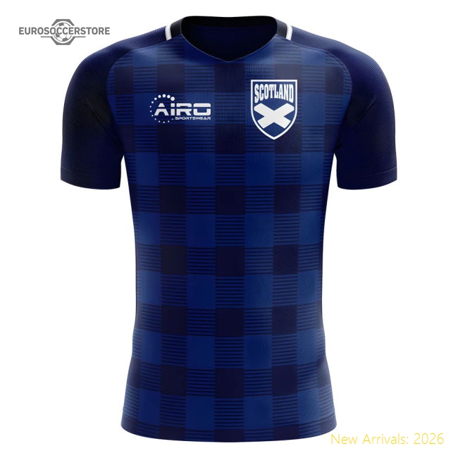 2025-2026 Scotland Tartan Concept Football Shirt - Womens-Vantage Point Soccer