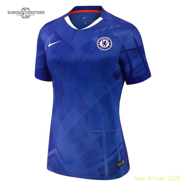 2025-2026 Chelsea Home Shirt (Womens)-Vantage Point Soccer