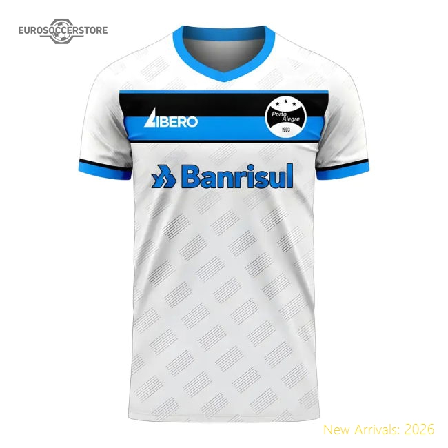 Gremio 2025-2026 Away Concept Football Kit (Libero) - Baby-Vantage Point Soccer
