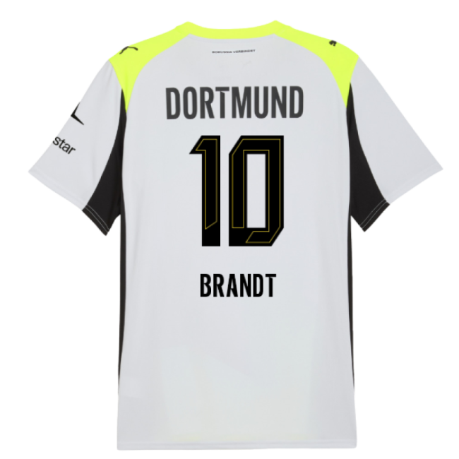 2025-2026 Borussia Dortmund Away Shirt (Brandt 10)-Vantage Point Soccer