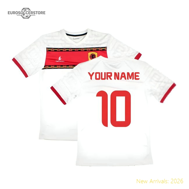 2024-2025 Angola Away Shirt (Your Name)-Vantage Point Soccer