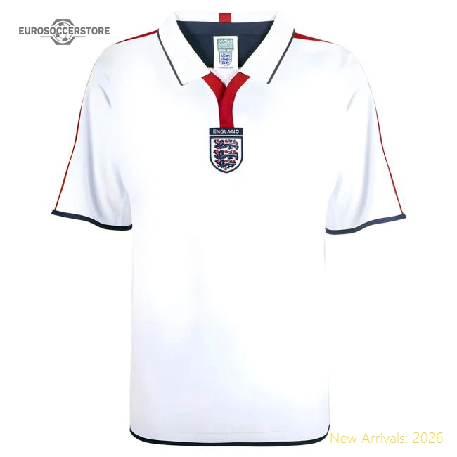 England 2004 Retro Football Shirt-Vantage Point Soccer