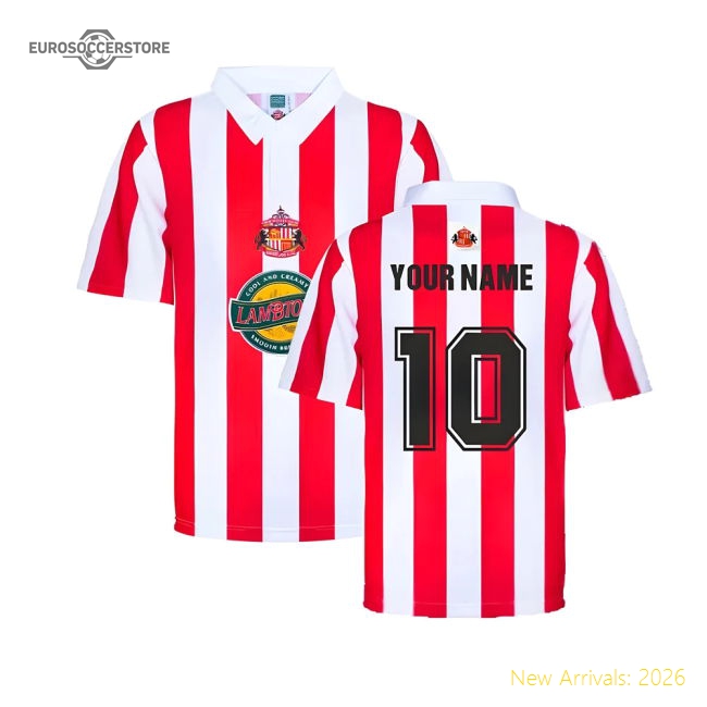 Sunderland 1999 Home Retro Shirt (Your Name)-Vantage Point Soccer