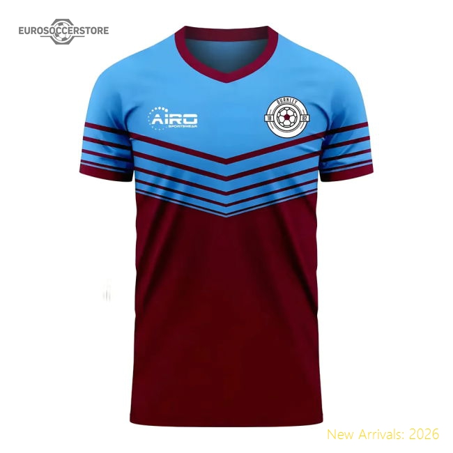 Burnley 2025-2026 Home Concept Football Kit (Airo)-Vantage Point Soccer