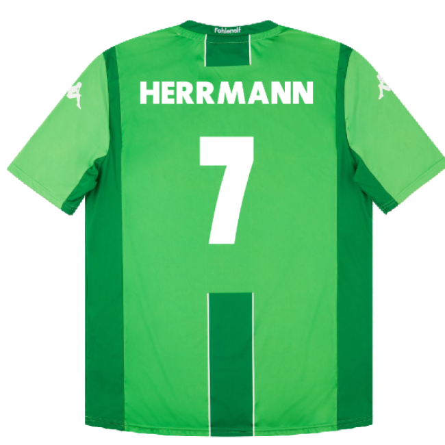 Borussia Monchengladbach 2014-15 Away Shirt ((Excellent) XL) (Herrmann 7)-Vantage Point Soccer