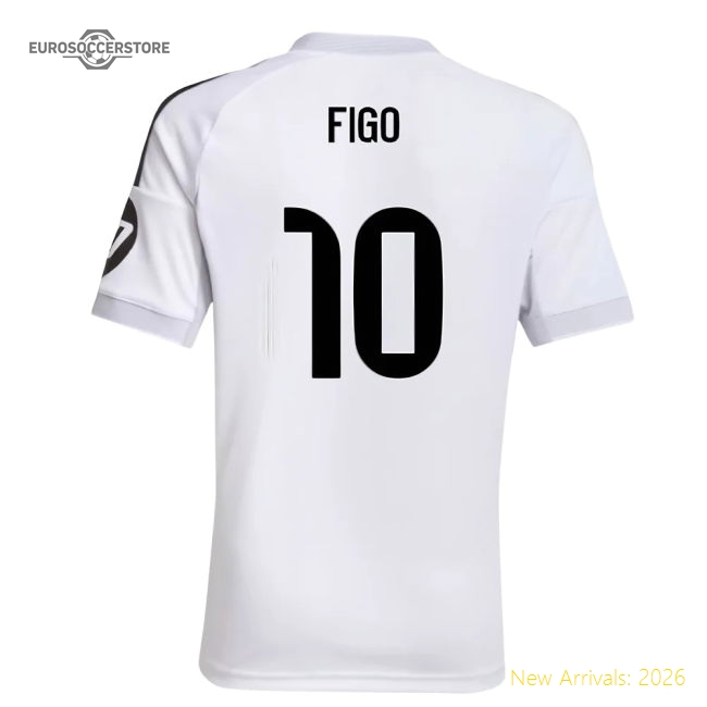 2025-2026 Real Madrid Home Shirt (Kids) (Figo 10)-Vantage Point Soccer