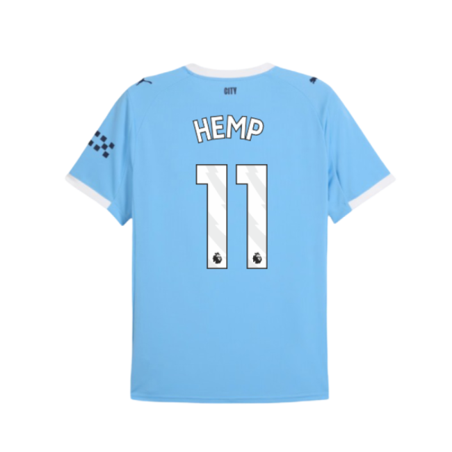 2025-2026 Man City Home Shirt (Hemp 11)-Vantage Point Soccer