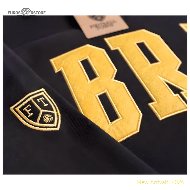 Brazil Retro Football Sweatshirt-Vantage Point Soccer