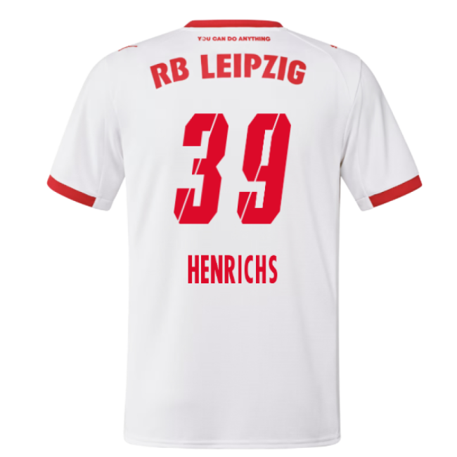 2025-2026 Red Bull Leipzig Home Shirt (Henrichs 39)-Vantage Point Soccer