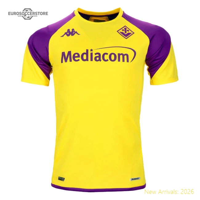 2023-2024 Fiorentina Training Shirt (Yellow)-Vantage Point Soccer