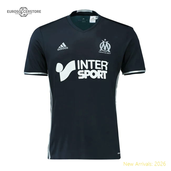 Marseille 2016-17 Away Shirt (S) (Very Good)-Vantage Point Soccer