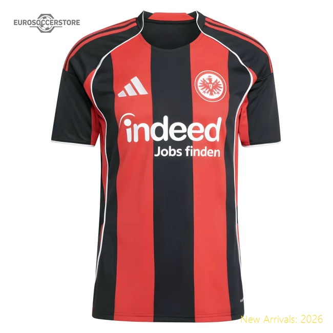 2025-2026 Eintracht Frankfurt Home Shirt-Vantage Point Soccer