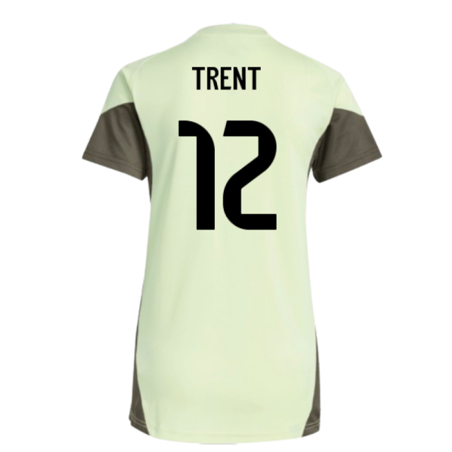 2025-2026 Real Madrid Training Jersey (Almost Lime) - Womens (Trent 12)-Vantage Point Soccer