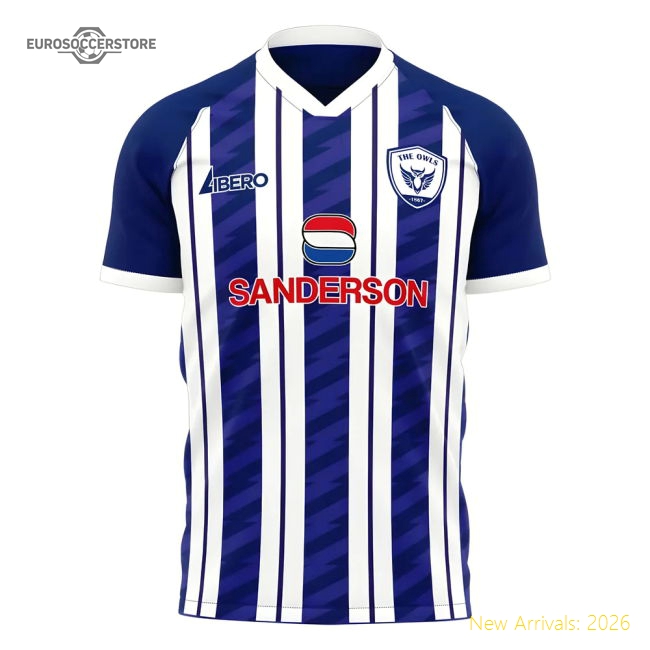 Sheffield 1990s Vintage Concept Home Shirt Womens-Vantage Point Soccer