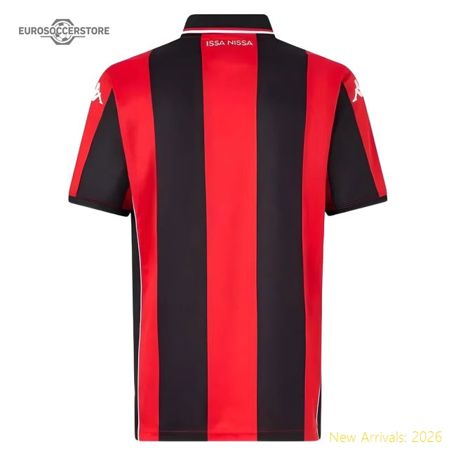 2025-2026 OGC Nice Home Shirt-Vantage Point Soccer
