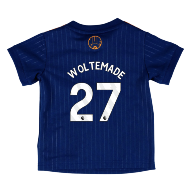 2025-2026 Newcastle Third Baby Kit (Woltemade 27)-Vantage Point Soccer