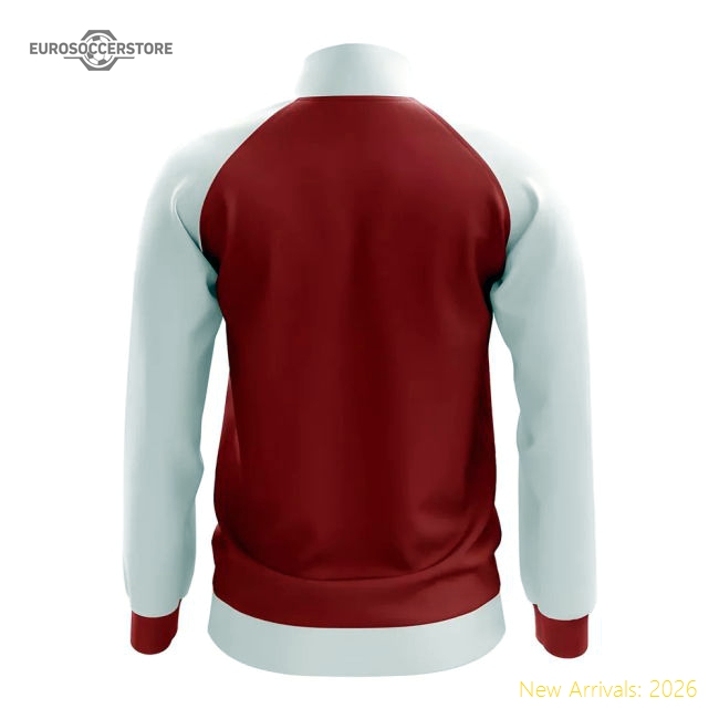 Gibraltar Concept Football Track Jacket (Red)-Vantage Point Soccer