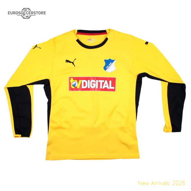 Hoffenheim 2008-09 Long Sleeve Goalkeeper Away Shirt (M) (Very Good)-Vantage Point Soccer