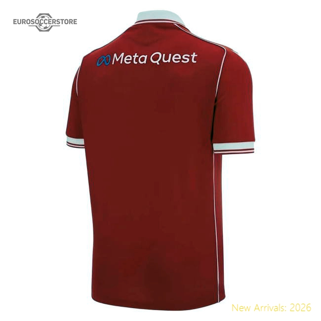 2025-2026 Wrexham Home Shirt-Vantage Point Soccer