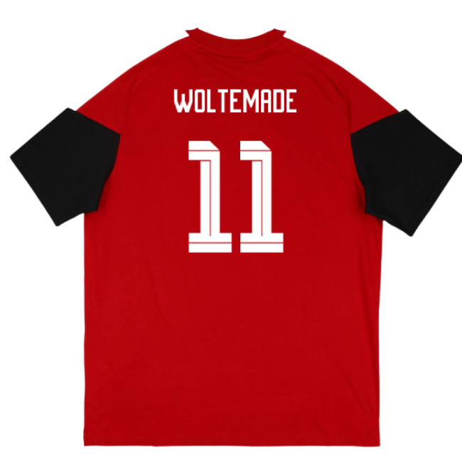 2026-2027 Germany Training Tee (Red) (Woltemade 11)-Vantage Point Soccer