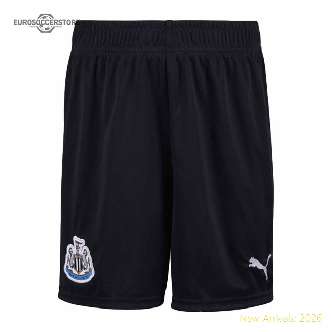 2020-2021 Newcastle Home Football Shorts (Kids)-Vantage Point Soccer