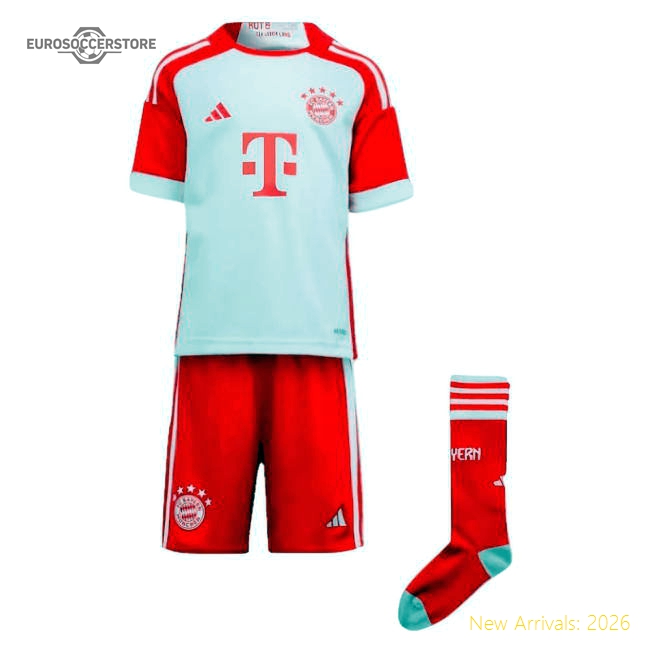 2023-2024 Bayern Munich Home Mini Kit (Kane 9)-Vantage Point Soccer